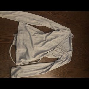 aritzia wrap top